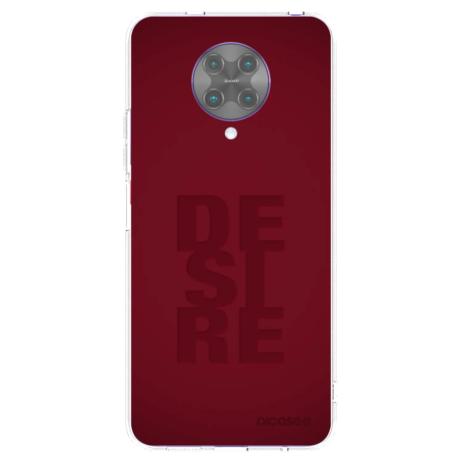 Picasee silikonový průhledný obal pro Xiaomi Poco F2 Pro - Desire