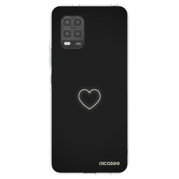 Picasee silikonový průhledný obal pro Xiaomi Mi 10 Lite - Heart