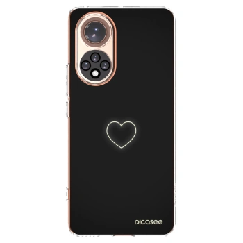 Picasee silikonový průhledný obal pro Honor 50 5G - Heart
