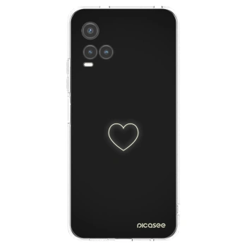 Picasee silikonový průhledný obal pro Vivo Y33s - Heart