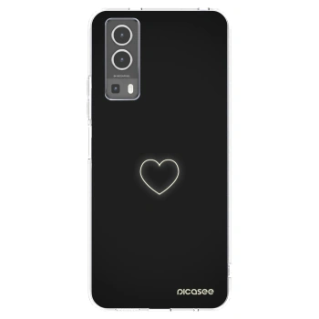 Picasee silikonový průhledný obal pro Vivo Y72 5G - Heart