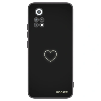 Picasee silikonový černý obal pro Xiaomi Poco X4 Pro 5G - Heart