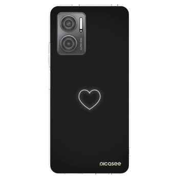 Picasee silikonový průhledný obal pro Xiaomi Redmi 10 5G - Heart