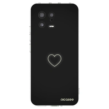 Picasee silikonový průhledný obal pro Xiaomi 13 - Heart