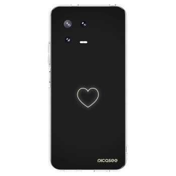 Picasee silikonový průhledný obal pro Xiaomi 13 Pro - Heart