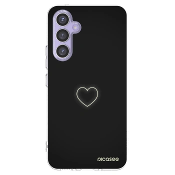 Picasee silikonový průhledný obal pro Samsung Galaxy A54 5G A546B - Heart
