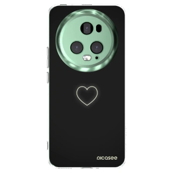 Picasee silikonový průhledný obal pro Honor Magic5 Pro - Heart