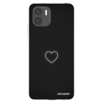 Picasee silikonový průhledný obal pro Xiaomi Redmi A2 - Heart