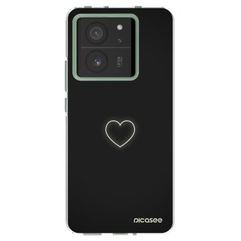 Picasee silikonový průhledný obal pro Xiaomi 13T Pro - Heart