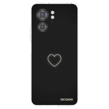 Picasee silikonový průhledný obal pro Motorola Edge 40 - Heart