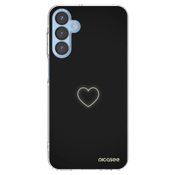 Picasee silikonový průhledný obal pro Samsung Galaxy A15 A156B 5G - Heart
