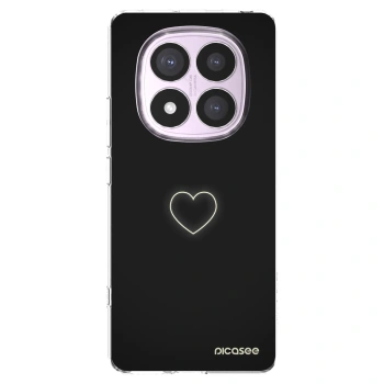 Picasee silikonový průhledný obal pro Xiaomi Redmi Note 14 Pro 5G - Heart