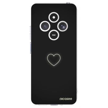 Picasee silikonový průhledný obal pro Xiaomi Redmi 14C - Heart