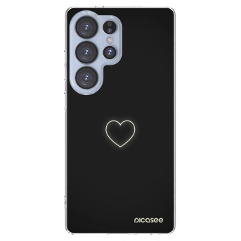 Picasee silikonový průhledný obal pro Samsung Galaxy S25 Ultra 5G - Heart