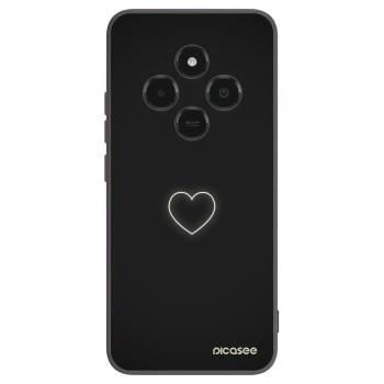 Picasee silikonový černý obal pro Xiaomi Poco C75 - Heart