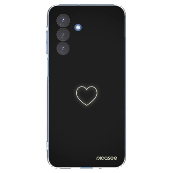 Picasee silikonový průhledný obal pro Samsung Galaxy A17 5G - Heart