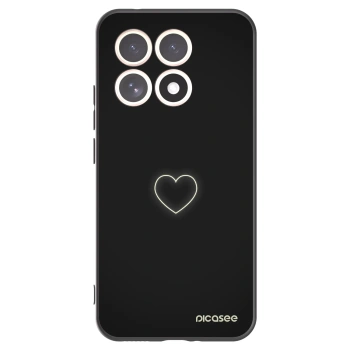 Picasee silikonový černý obal pro Xiaomi 15T - Heart