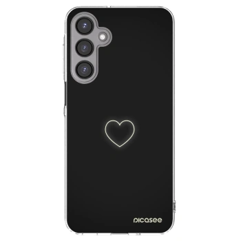 Picasee silikonový průhledný obal pro Samsung Galaxy A16 4G - Heart