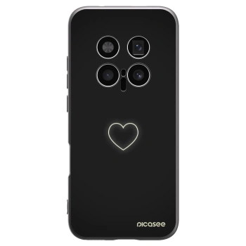 Picasee silikonový černý obal pro Honor Magic8 Pro 5G - Heart