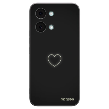 Picasee silikonový černý obal pro Xiaomi Poco X8 Pro Max - Heart