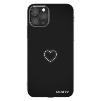 Picasee silikonový průhledný obal pro Apple iPhone 11 Pro - Heart