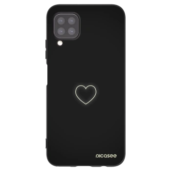 Picasee silikonový černý obal pro Huawei P40 Lite - Heart