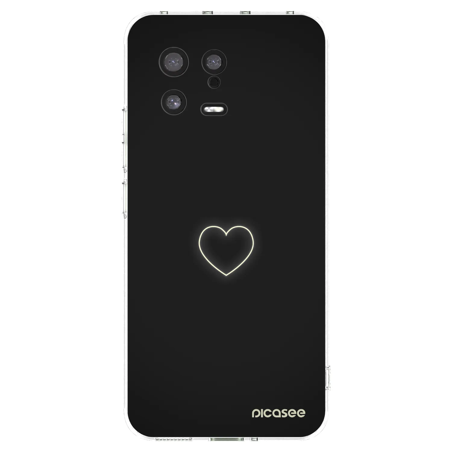 Picasee silikonový průhledný obal pro Xiaomi 13 - Heart