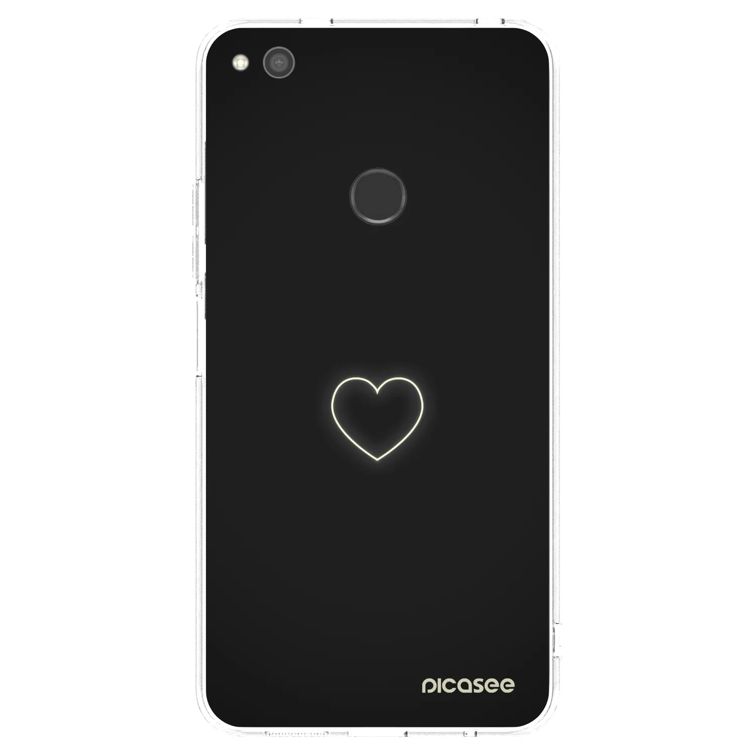 Picasee silikonový průhledný obal pro Huawei Mate 40 Pro - Heart