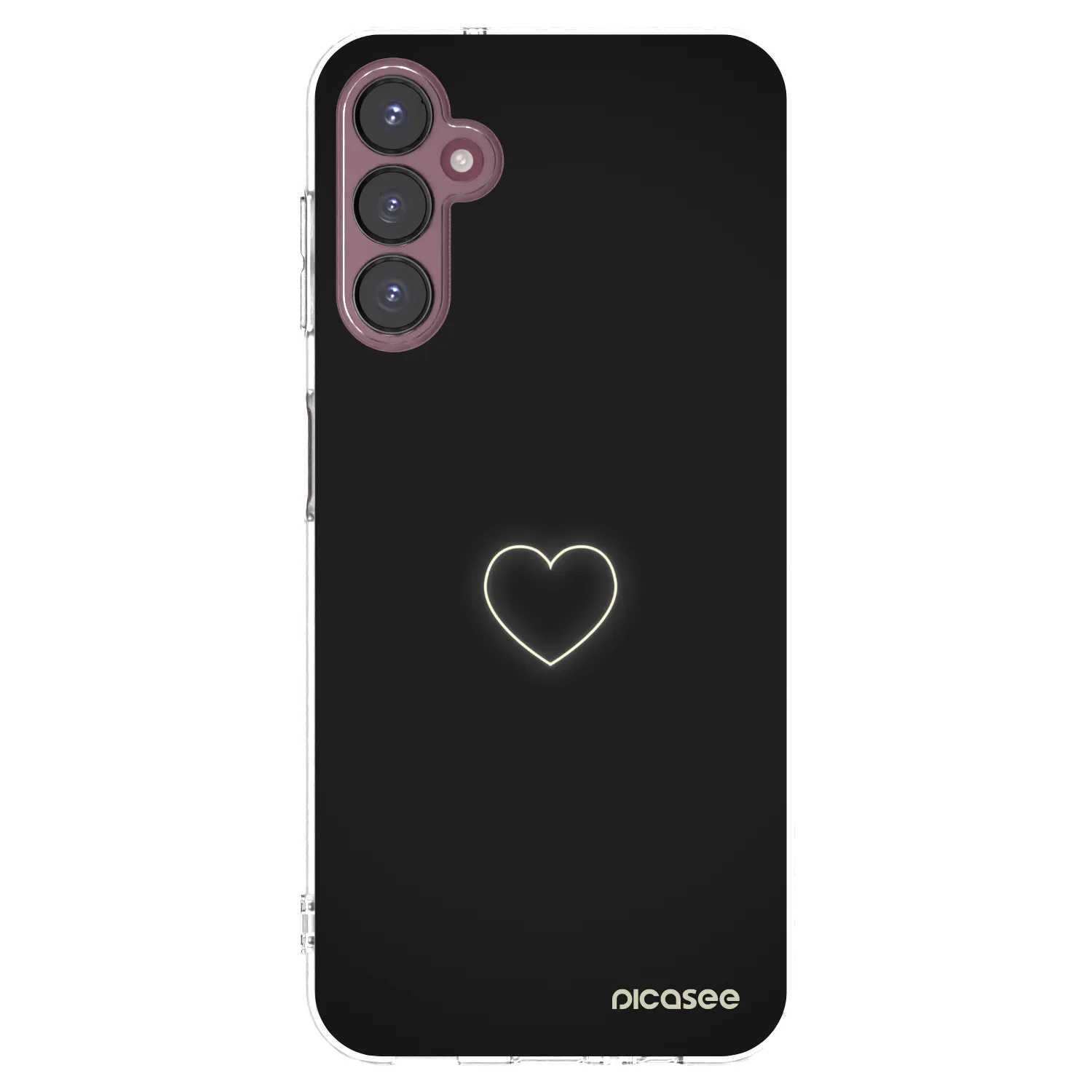 Picasee silikonový průhledný obal pro Samsung Galaxy A05s A057G - Heart