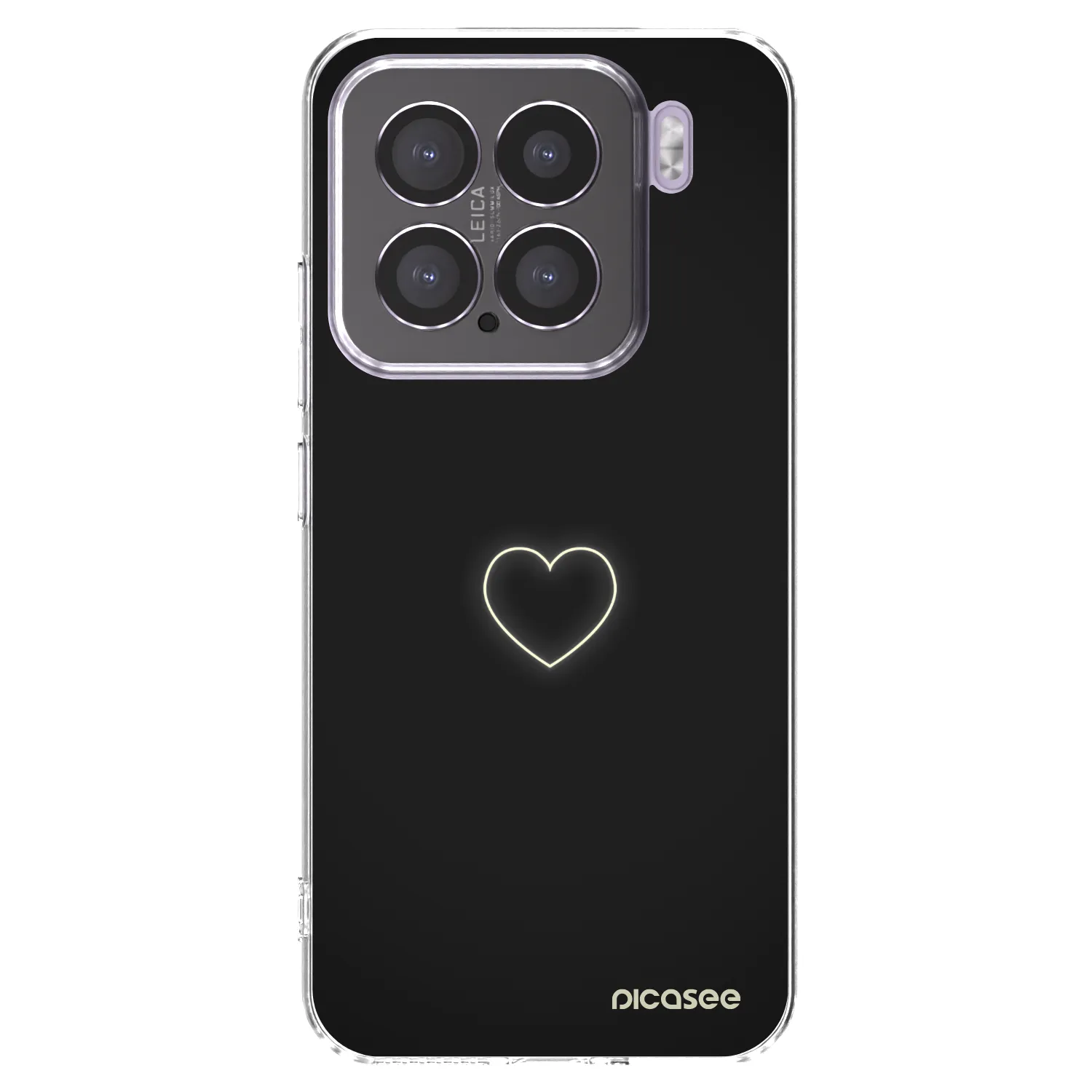 Picasee silikonový průhledný obal pro Xiaomi 15 - Heart