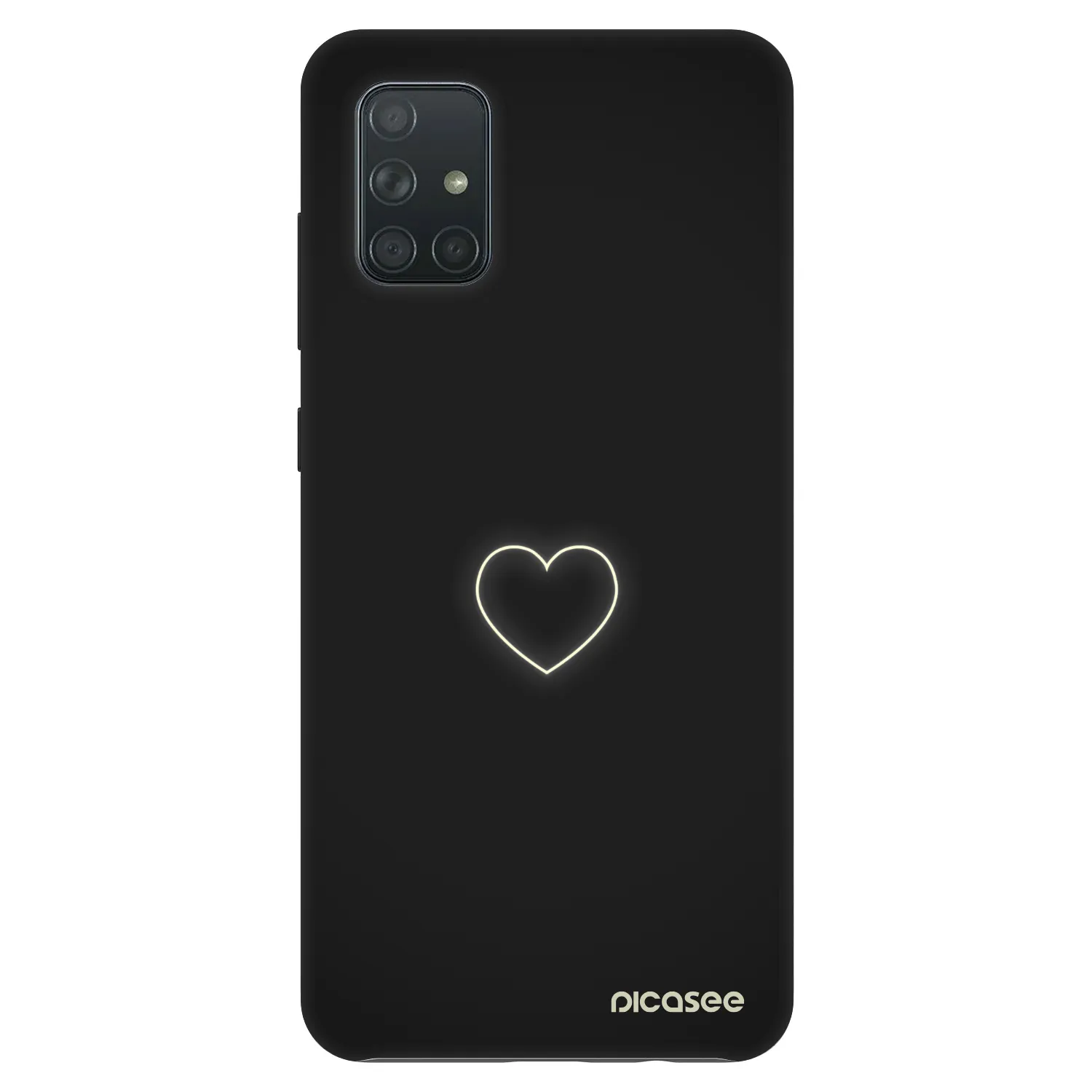 Picasee Fashion Case pro Samsung Galaxy A71 A715F - Heart