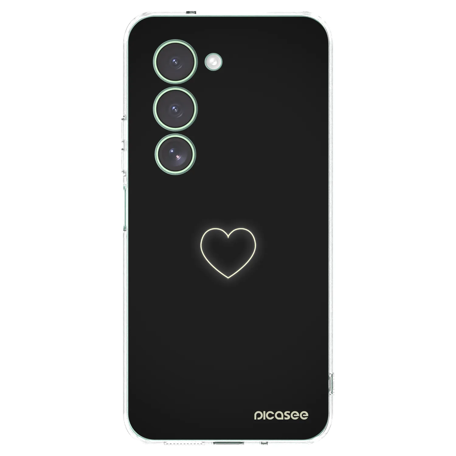 Picasee silikonový průhledný obal pro Xiaomi Redmi 15 5G - Heart