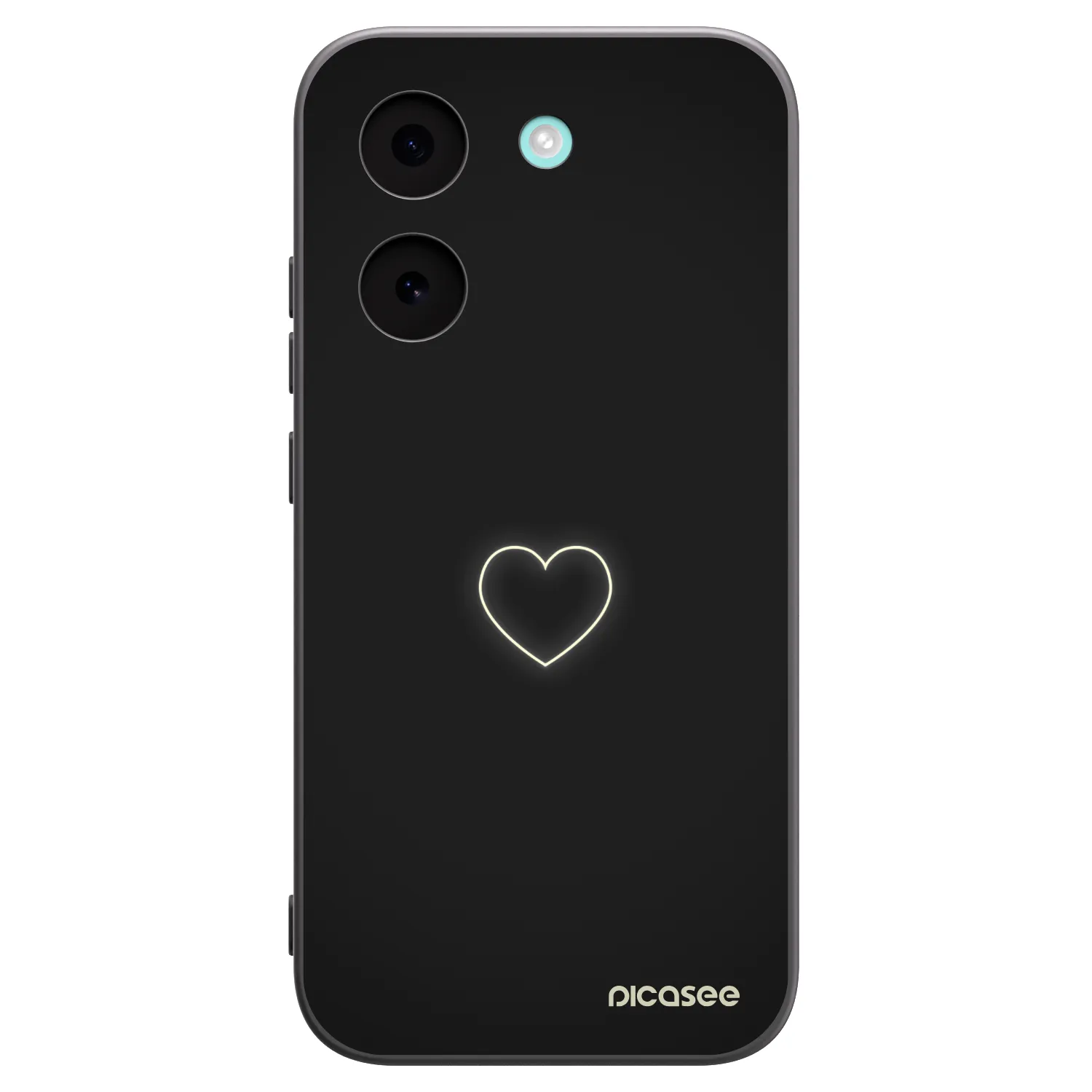 Picasee silikonový černý obal pro Xiaomi Poco X8 Pro - Heart