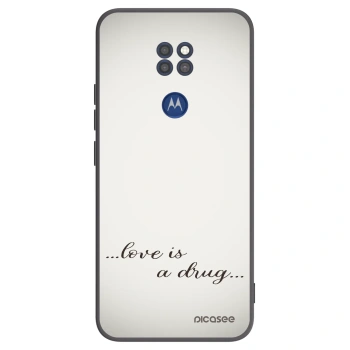 Obal pro Motorola Moto G9 Play - Love is a drug