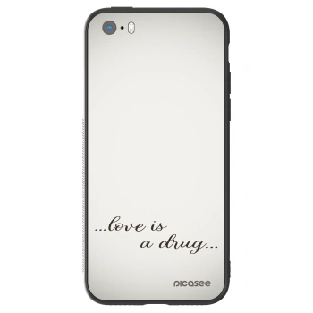 Obal pro Apple iPhone 5/5S/SE - Love is a drug
