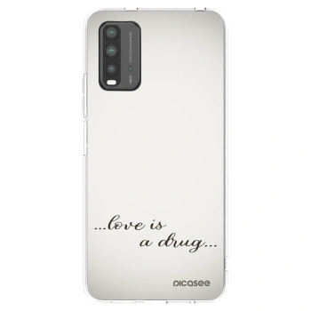 Picasee silikonový černý obal pro Xiaomi Redmi 9T - Love is a drug