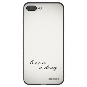 Obal pro Apple iPhone 8 Plus - Love is a drug