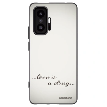 Picasee silikonový černý obal pro Xiaomi 11T Pro - Love is a drug