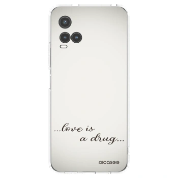 Picasee silikonový průhledný obal pro Vivo Y33s - Love is a drug