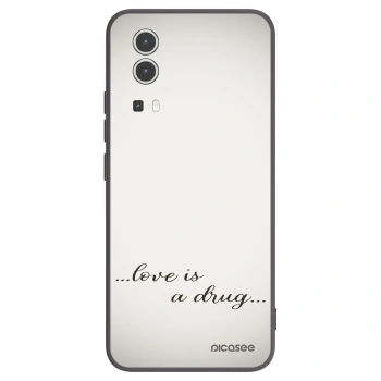 Picasee silikonový černý obal pro Vivo Y72 5G - Love is a drug