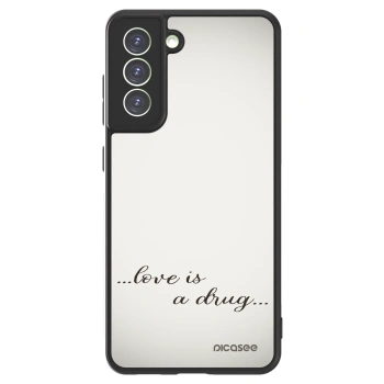 Picasee ULTIMATE CASE pro Samsung Galaxy S21 FE 5G - Love is a drug