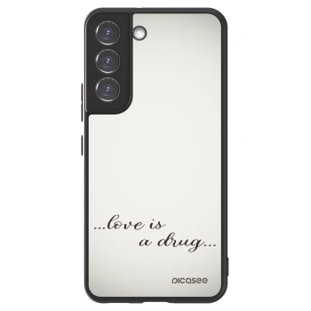 Picasee ULTIMATE CASE pro Samsung Galaxy S22 5G - Love is a drug