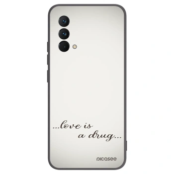 Picasee silikonový černý obal pro Realme GT Master Edition 5G - Love is a drug
