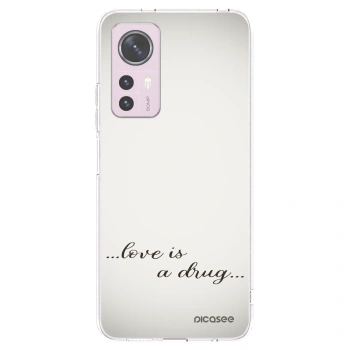 Picasee silikonový průhledný obal pro Xiaomi 12 - Love is a drug