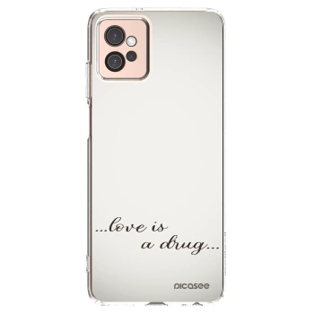Obal pro Motorola Moto G32 - Love is a drug