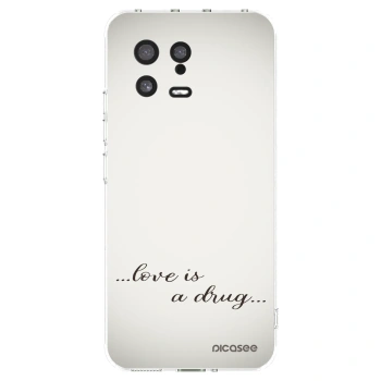 Picasee silikonový průhledný obal pro Xiaomi 13 - Love is a drug