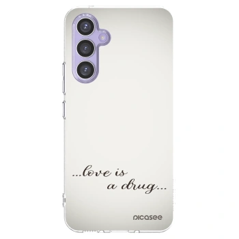 Picasee silikonový průhledný obal pro Samsung Galaxy A54 5G A546B - Love is a drug
