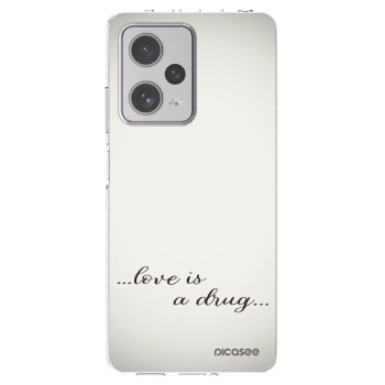 Picasee silikonový průhledný obal pro Xiaomi Redmi Note 12 Pro+ 5G - Love is a drug