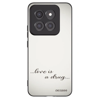 Picasee silikonový černý obal pro Xiaomi 14 Pro - Love is a drug