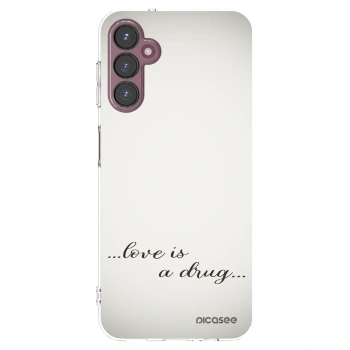 Picasee silikonový průhledný obal pro Samsung Galaxy A05s A057G - Love is a drug